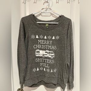 Grey Christmas sweater